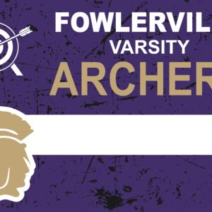 Fowlerville Varsity Archery Yard Sign