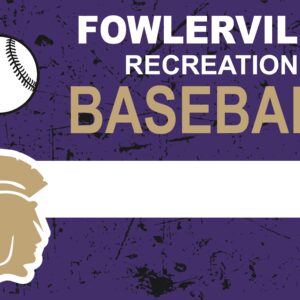 Fowlerville Recreation Baseball Yard Sign
