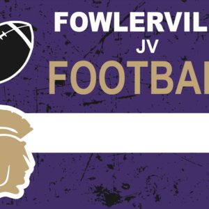 Fowlerville JV Football Yard Sign