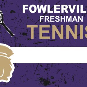 Fowlerville Freshman Tennis Yard Sign