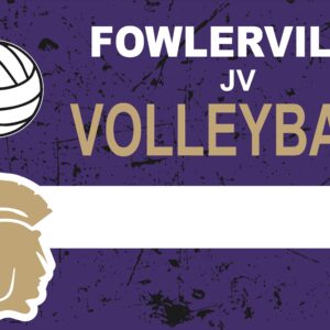 Fowlerville JV Volleyball Yard Sign