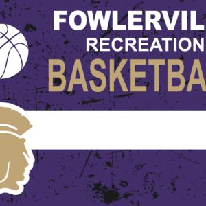 Fowlerville Recreation Basketball Yard Sign