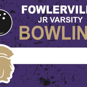 Fowlerville JV Bowling Yard Sign